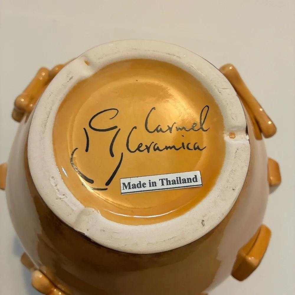 Carmel Ceramica Dog Treat Jar